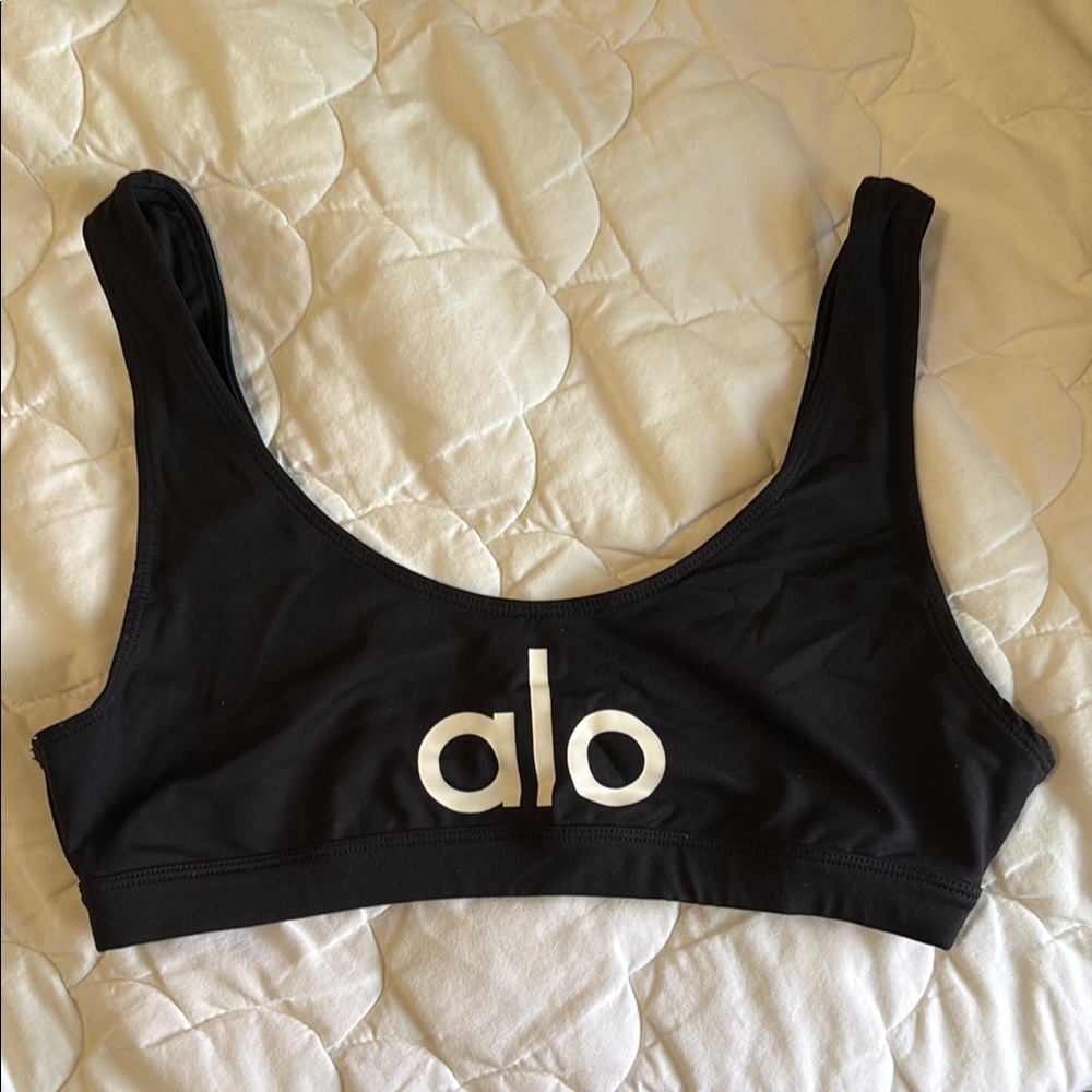 ALO Yoga Black Sports Bra